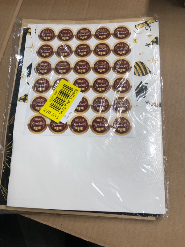 Photo 1 of Graduation Cards 24PCS, Graduation Cards 2024, Congrats Grad Cards with Envelopes, College High School Graduate Card, Gold Foil Happy Graduation Card, Graduation Party Invitations - C