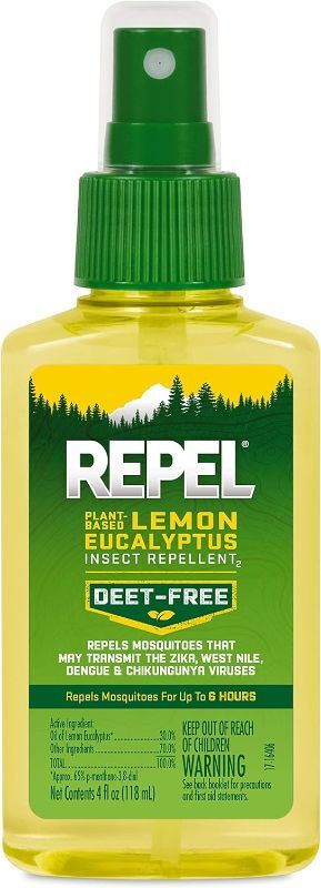 Photo 1 of 
Repel Plant-Based Lemon Eucalyptus Insect Repellent 4 Ounces, Repels Mosquitoes Up To 6 Hours, 6-Pack