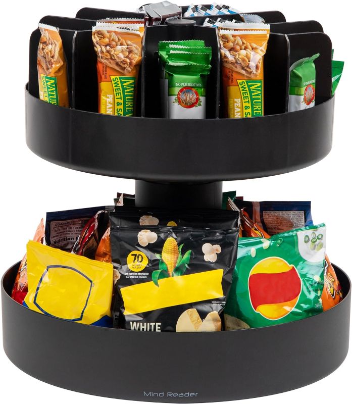 Photo 1 of (READ FULL POST) Mind Reader Snack and Coffee Organizers Bundle (Black)