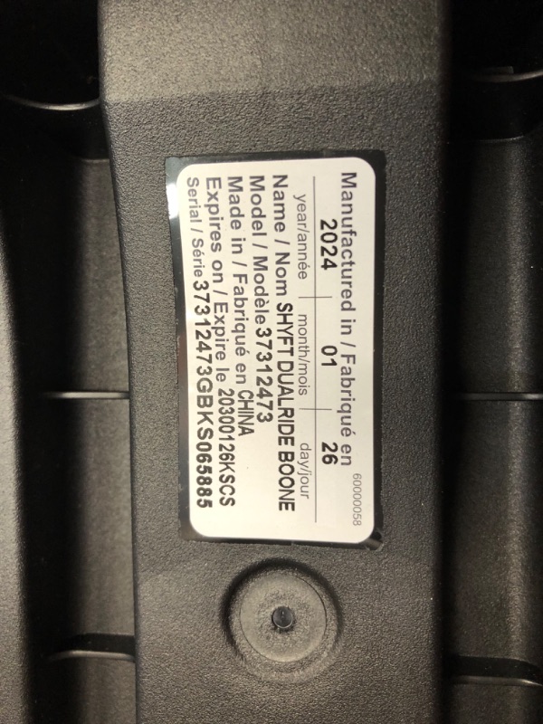 Photo 4 of ***USED - DIRTY - LIKELY MISSING PARTS - UNABLE TO VERIFY FUNCTIONALITY***
Evenflo Shyft DualRide Infant Car Seat and Stroller Combo with Carryall Storage (Boone Gray) Shyft DualRide w/Carryall Storage Boone Gray