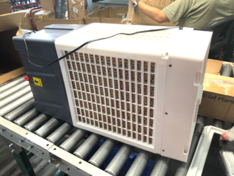 Photo 7 of **PARTS ONLY NON REFUNDABLE READ NOTES**DAMAGED**
Swamp Cooler, 3800CFM 3-in-1 Evaporative Air Cooler with 7.6Gal Water Tank, 120° Oscillation, 3 Speeds 3 Modes