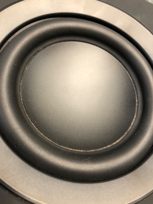 Photo 7 of ***DAMAGED - UNTESTED - SEE COMMENTS***
SAMSUNG SWA-W510 Subwoofer for S Series Soundbar with Powerful Bass, Wireless, Unibody Design, Compact 6.5" Size, 2022, Black