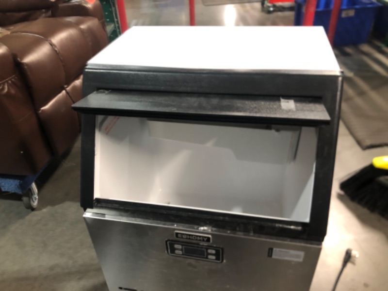 Photo 5 of ***USED - DAMAGED - DOESN'T TURN ON - SEE COMMENTS***
EUHOMY Commercial Ice Maker Machine, 100lbs/24H Stainless Steel Under Counter ice Machine with 33lbs Ice Storage Capacity, Freestanding Ice Maker.
