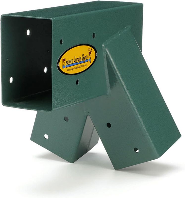 Photo 1 of ***USED - LIKELY MISSING PARTS - UNABLE TO VERIFY FUNCTIONALITY***
Eastern Jungle Gym Easy 1-2-3 A-Frame Swing Set Bracket Heavy Duty for EZ, Simple Install - DIY Swing Set Parts Green