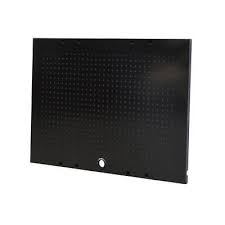 Photo 1 of ** BUNDLE OF 2**
Steel Pegboard Set in Black (36 in. W x 26 in. H) for Ready-to-Assemble Steel Garage Storage System