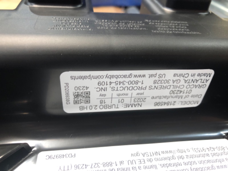 Photo 3 of ***USED - LIKELY MISSING PARTS - UNABLE TO VERIFY FUNCTIONALITY***
Graco TurboBooster 2.0 Highback Booster Car Seat, Declan