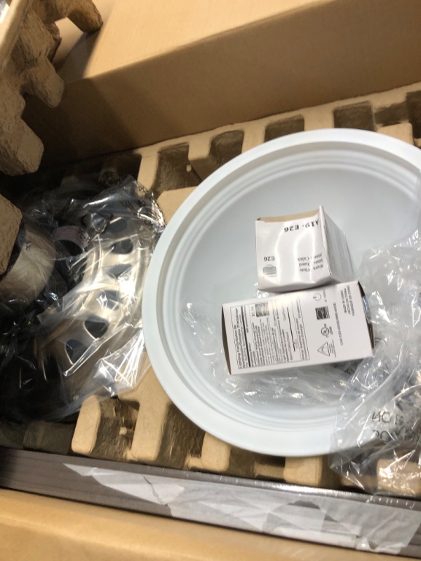 Photo 1 of Southwind II 52 in. Indoor LED Brushed Nickel Ceiling Fan with Light Kit, Reversible Blades and Remote Control