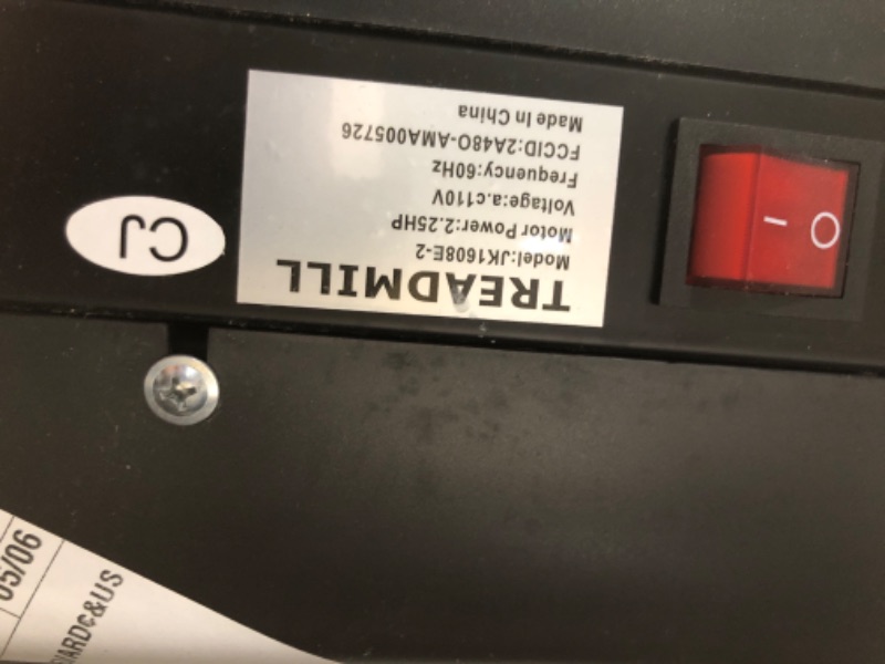 Photo 5 of **MISSING REMOTE-MAJOR DAMAGE EXTREMELY DIRTY-UNTESTED**
REDLIRO Under Desk Treadmill 2 in 1 Walking Machine Portable Space Saving Fitness Motorized Folding Treadmill Electric for Home Office Workout Indoor Exercise Machine Physical Training