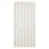 Photo 1 of ***DAMAGED - HAS A HOLE NEAR THE TOP - SEE PICTURES***
30 in. x 80 in. Cottage Rose Navajo White Surface Mount Outswing Steel Security Door with Expanded Metal Screen