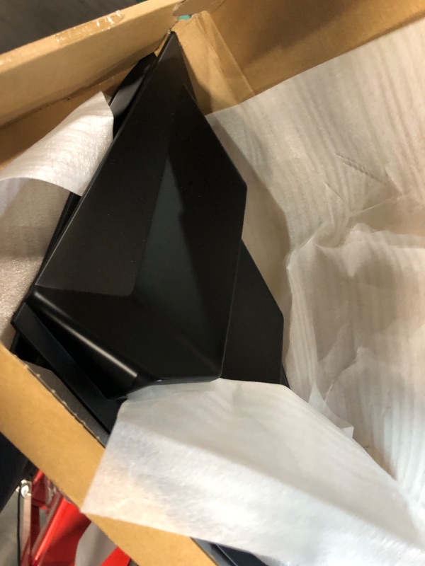 Photo 1 of Thenice for 10th Gen Civic Rear Side Window Louvers Racing Style Triangular Window Glass Blinds for Honda Civic Sedan 2021 2020 2019 2018 2017 2016 -Matt Black