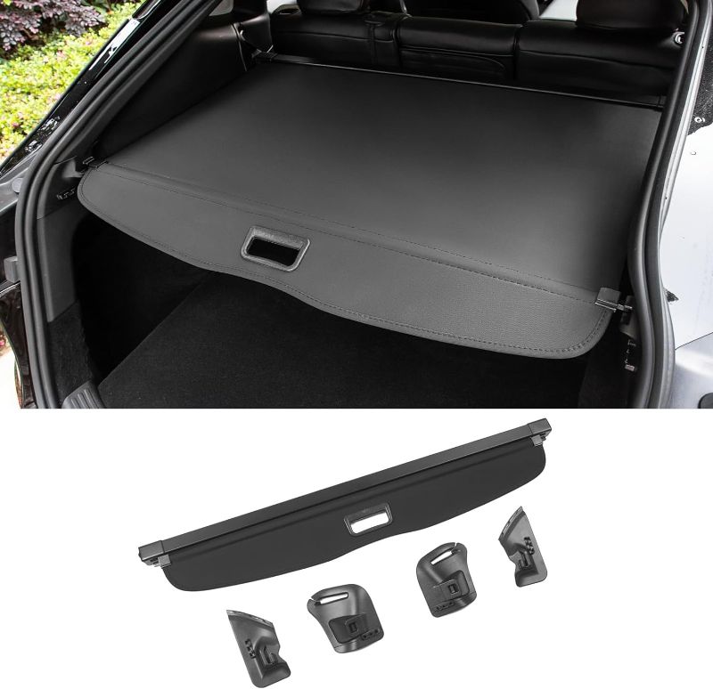 Photo 1 of **USED**Xipoo Cargo Cover Compatible with Tesla Model Y Cargo Cover Rear Trunk Cover Retractable Security Black Shield Shade Cover Replacement for 2022 2021 2020 Tesla Model Y Accessories