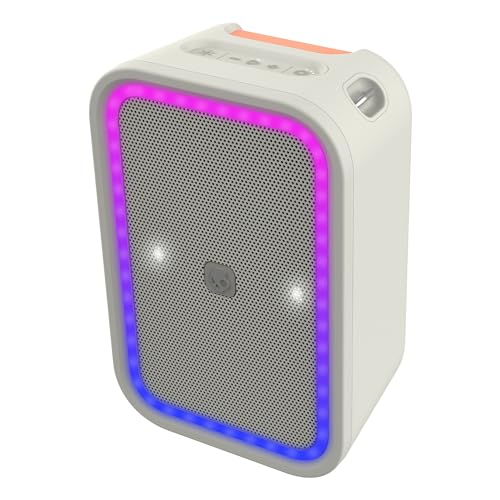 Photo 1 of **NONREFUNDABLE**FOR PARTS OR REPAIR**SEE NOTES**
Skullcandy Stomp Bluetooth Speaker – IPX7 Waterproof Wireless Portable Speaker, with LED Lightshow & Strobe Modes, 12 Hour Battery, Multi-Link, & US