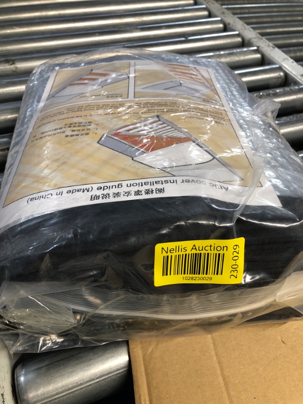 Photo 1 of *STOCK PHOTO/TITLE FOR REFERENCE* Attic Stairs Insulation Cover with Zipper Insulator Bag Energy Saving 25" x 54" x 11" Cover to Insulate Attic Access Door Opening (Attic Cover + Installation Tools)