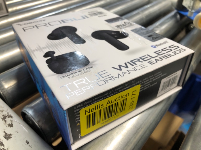 Photo 1 of Cobaltx Probuds True Wireless Earbuds with Charging Case (BLACK)
