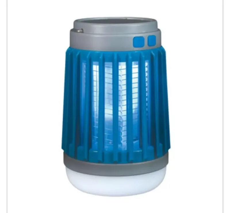 Photo 1 of (see all images)Brookstone Bug Zapper & Camping Light - USB & Solar Powered With Four Light...
