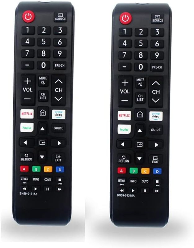 Photo 1 of ?Pack of 2? Universal Remote Fit for All Samsung TVS, Can Replacement All Samsung Smart TV, LED, LCD, HDTV, 3D, Series TV
