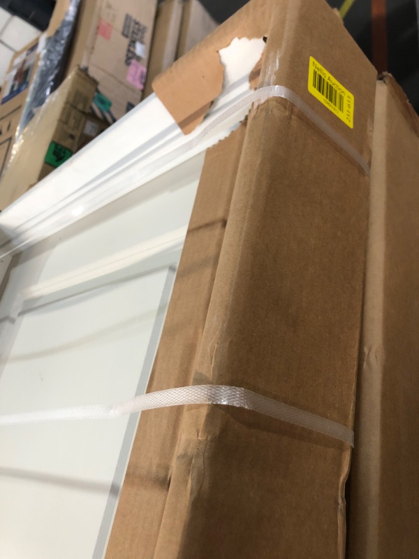 Photo 1 of ***USED - DIRTY - NO PACKAGING***
Masonite 32 in. x 80 in. 2 Panel Square Top Right-Handed Hollow-Core Smooth Primed Composite Single Prehung Interior Door
