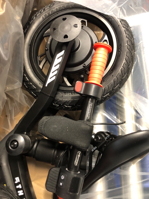 Photo 1 of 5TH WHEEL K8 Electric Bike for Kids, 250W Electric Balance Bike Ages 3-5 Years Old, Kid Electric Motorcycle with 3 Speed Modes, 12 inch Inflatable Tire and Adjustable Seat Black