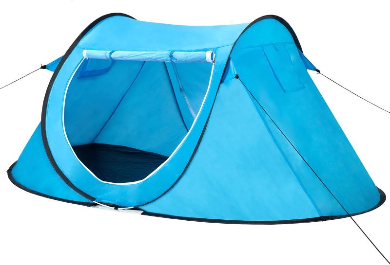 Photo 1 of (USED/ SIMILAR TO STOCK PHOTO) 2 PERSON INSTANT POP UP TENT BLUE 