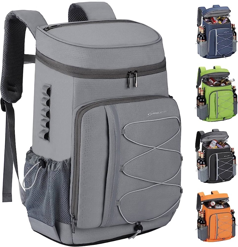 Photo 1 of (READ FULL)  Maelstrom Cooler Backpack,35 Can Backpack Cooler Leakproof,Insulated Soft Cooler Bag,Camping Cooler,Beach Cooler,Ice Chest Backpack,Lightweight Travel Cooler Lunch Backpack for Hiking,Shopping