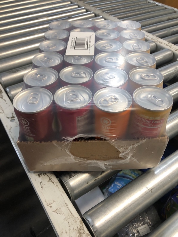 Photo 2 of (EXP DATE 12/16/24) IZZE Sparkling Juice Drink 4 Flavor Variety Pack 8.4 Oz 24 Pack Cans
