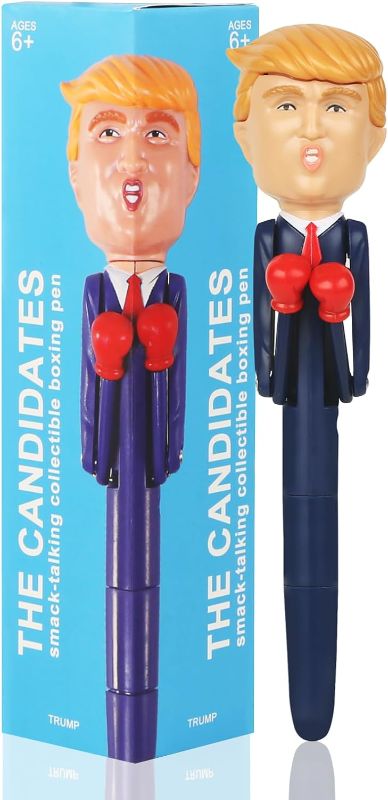 Photo 1 of (Pack of 2) Trump Merchandise, Talking Trump Pen with Real Voice Funny Gifts for Men Donald Trump Gifts Novelty Gifts for Adults, Unique Gag Gifts Christmas Birthday
