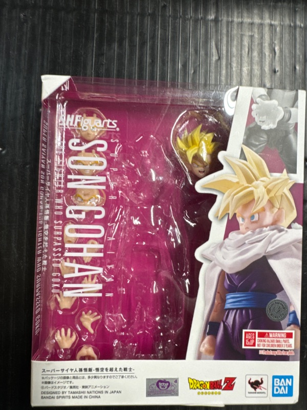 Photo 2 of ***Parts only and nonrefundable 
TAMASHII NATIONS - Dragon Ball Z - Super Saiyan Son Gohan - The Warrior who Surpassed Goku -, Bandai Spirits S.H.Figuarts Action Figure