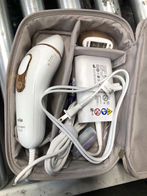 Photo 3 of (READ FULL POST) Braun IPL Long-Lasting Laser Hair Removal Device for Women & Men, Silk Expert Pro5 PL5157, Safe & Virtually Painless Alternative to Salon Laser Hair Removal, Full Body, with Venus Razor & Luxury Case