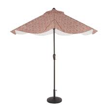 Photo 1 of ***DAMAGED - RIBS BROKEN - MISSING POLE EXTENSION - NO PACKAGING - SEE PICTURES***
9-ft Aluminum Terracotta Auto-tilt Market Patio Umbrella