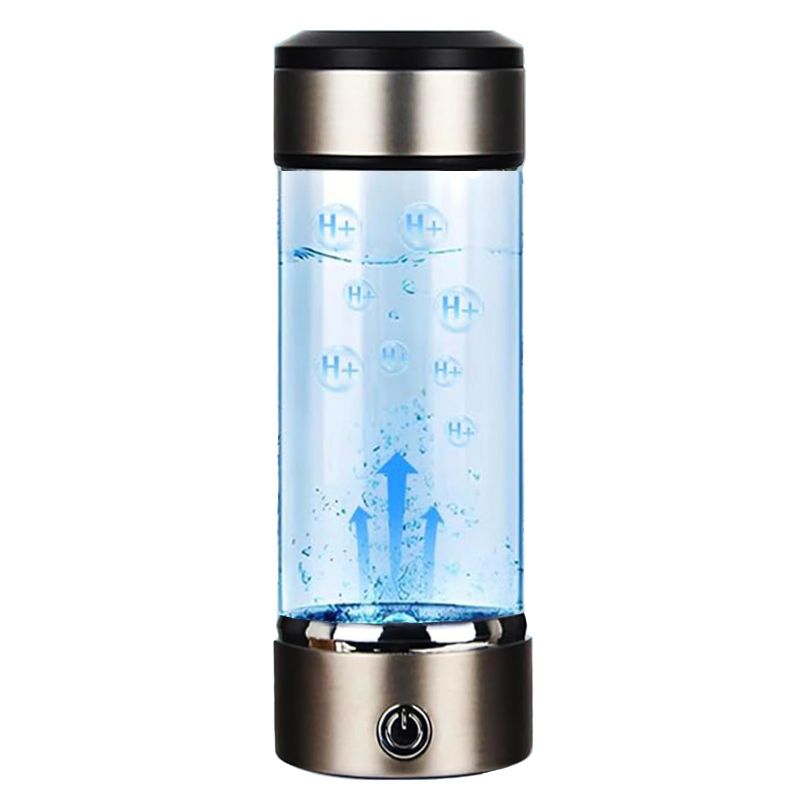 Photo 1 of (READ FULL POST) Hydrogen Water Bottle 2024, Hydrogen Water Bottle Generator with SPE PEM Technology Water Ionizer, Hydrogen Water Machine Improve Water in 3 Minutes for Home, Office, Travel, Daily Drinking(Silver)