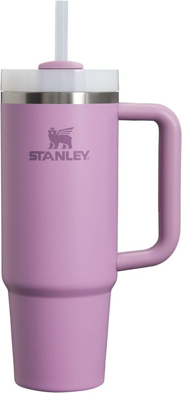 Photo 1 of **MINOR DAMAGE**READ NOTES**
Stanley Quencher H2.0 FlowState Stainless Steel Vacuum Insulated Tumbler with Lid and Straw for Water, Iced Tea or Coffee