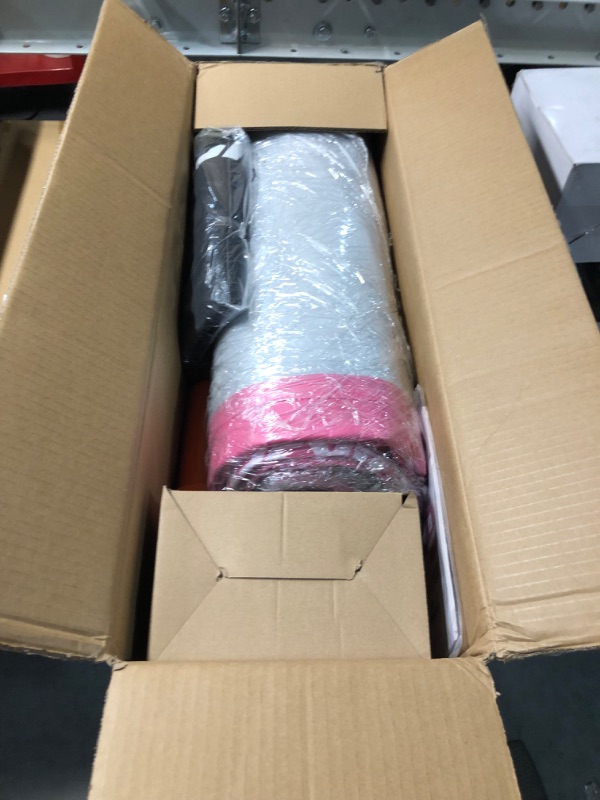 Photo 2 of AKSPORT Gymnastics Air Mat Tumble Track Tumbling Mat Inflatable Floor Mats with Air Pump for Home Use/Tumble/Gym/Training/Cheerleading/Parkour/Beach/Park/Water Pink 10ftx3.3ftx4inch