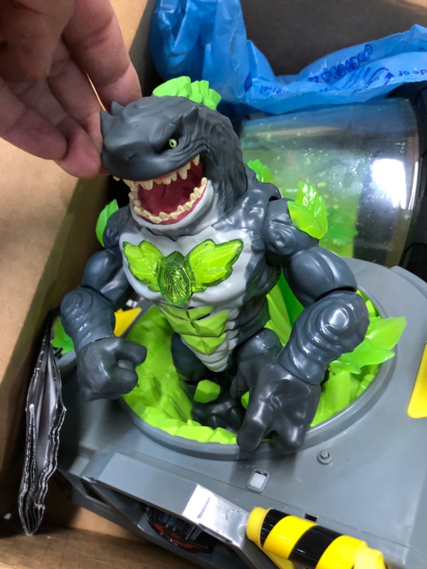 Photo 4 of – Shark Beast Creator. Add Ingredients & Follow The Experiment's Steps to Create Your Beast! with Real Bio Mist & 80+ Lights, Sounds and Reactions – Shark Style May Vary Sharks **POUCHES NOT INCLUDED**