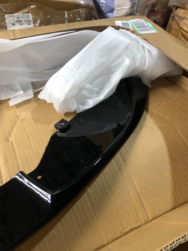 Photo 2 of (used)(see images)  Front Bumper Lip Compatible with BMW 3 Series 4 Series F80 F82 MP Style ABS Gloss Black Front Splitter Lower Protector Front Air Dam Chin Spoiler Splitter