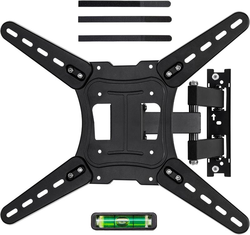 Photo 1 of [READ NOTES]
TV Wall Mount TV Bracket: TV Mount for 26-55 Inch LED OLED 4K Flat or Curved Screen Smart TVs or Monitors with Full Motion Articulating Arms Swivels Tilts...
