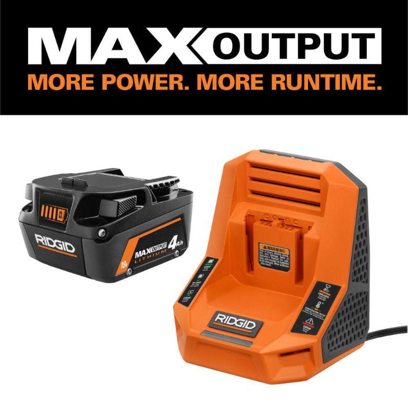 Photo 1 of 18V 4.0 Ah MAX Output Starter Kit with Rapid Charger