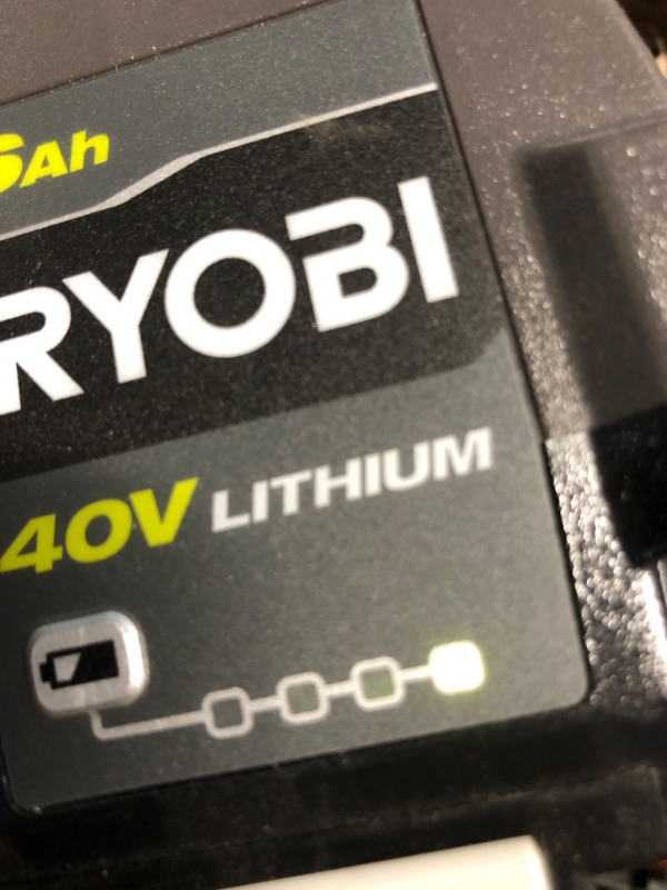 Photo 3 of Ryobi 40V 4.0 Ah Lithium-Ion Battery OP4040