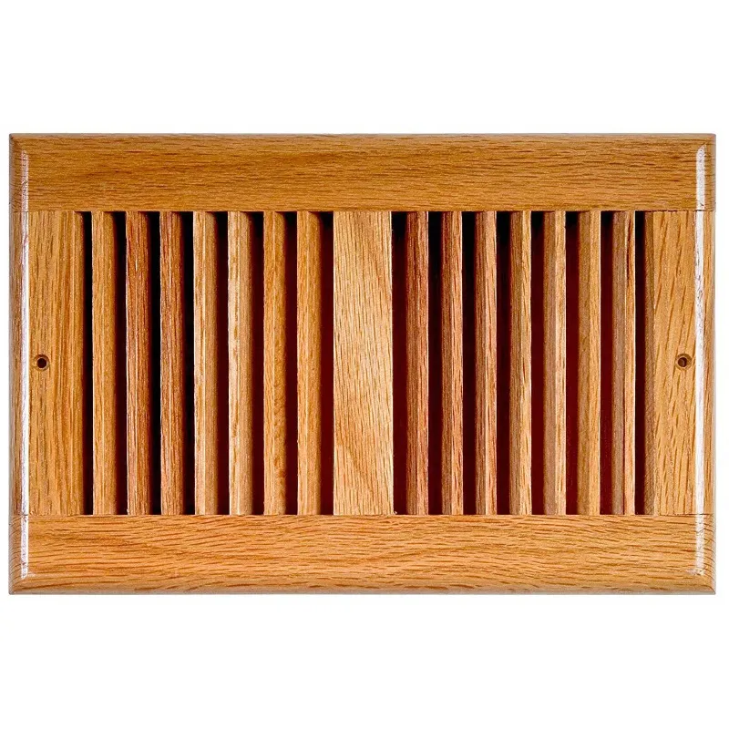 Photo 1 of Accord AORGOLL106 Oak Return Grille, 10-Inch x 6-Inch(Duct Opening Measurements), Light Finish