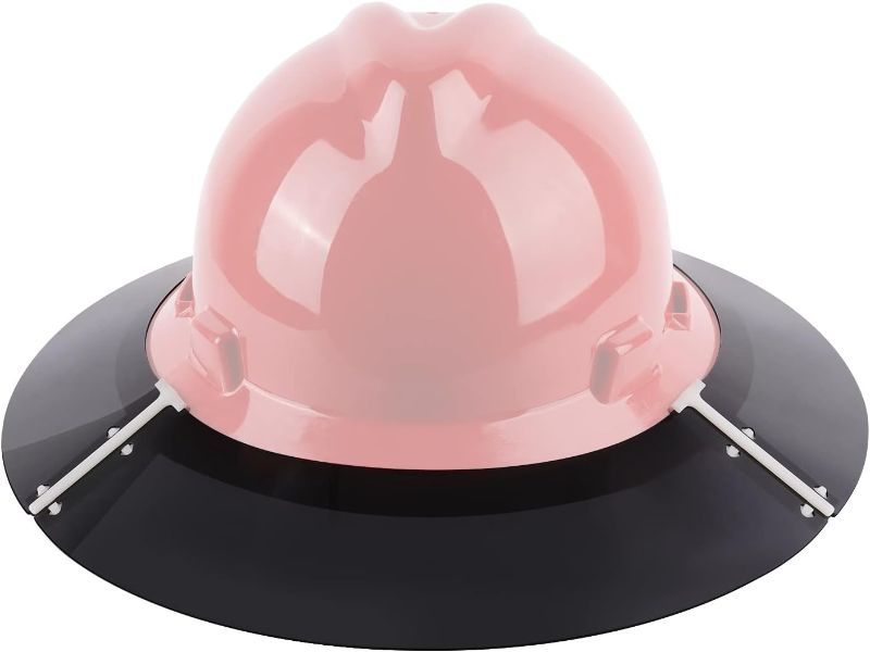 Photo 1 of Premium Hard Hat Visor Fits Standard V-Gard Full Brim Attachment for Men or Women Working Outside
