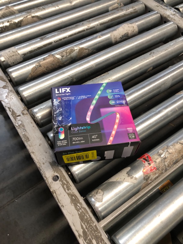 Photo 1 of LIFX Lightstrip Color Zones, Wi-Fi Smart LED Light Strip, Full Color with Polychrome Technology™, No Bridge Required, 40" Kit