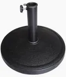 Photo 1 of **missing umbrella holder** Style Selections Umbrella base Black