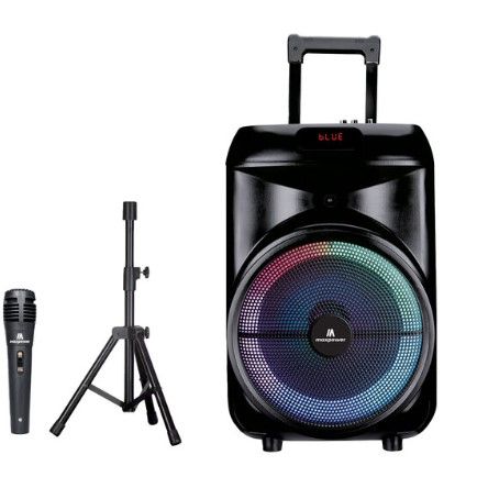 Photo 1 of Max Power Rumble 12" Woofer Bluetooth Trolley Speaker with Stand