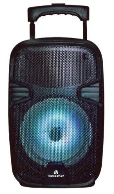 Photo 1 of Max Power 8" LED PA Trolley Speaker with Built-In Rechargeable Battery