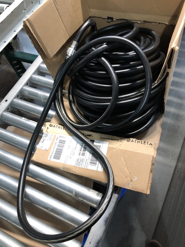 Photo 2 of Neverkink Max Teknor Apex 5/8-in x 50-ft Contractor-Duty Kink Free Vinyl Black Coiled Hose
