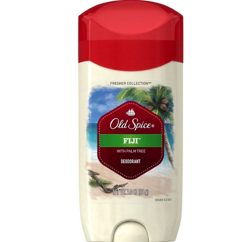 Photo 1 of **NONREFUNDABLE** Case Of 6 Twin Packs (12 Sticks Total) 3.0oz Old Spice Antiperspirant and Deodorant for Men, Fresher Collection, Fiji with Palm Tree 
