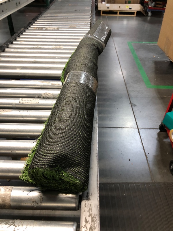 Photo 1 of Artificial Grass Turf Lawn-4 Feet x 6 Feet, 0.4" Indoor Outdoor Rug Synthetic Grass Mat Fake Grass