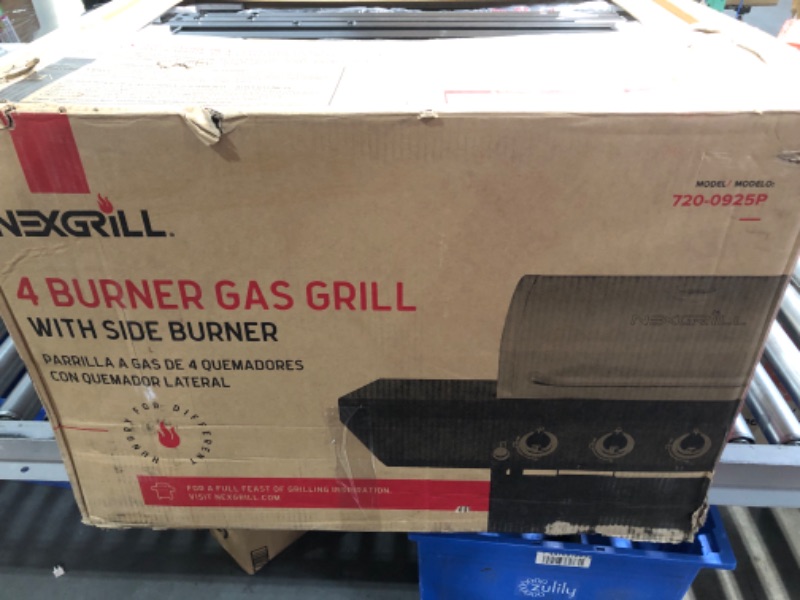 Photo 3 of [PART ONLY- NONREFUNDABLE-READ NOTES]
Nexgrill 4-Burner Propane Gas Grill in Black with Side Burner and Stainless Steel Main Lid