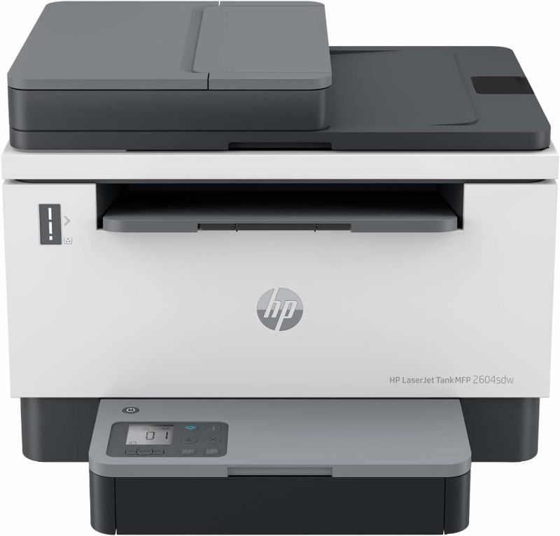 Photo 1 of HP LaserJet-Tank MFP 2604sdw Wireless Black & White Printer Prefilled With Up to 2 Years of Original HP-Toner (381V1A)
