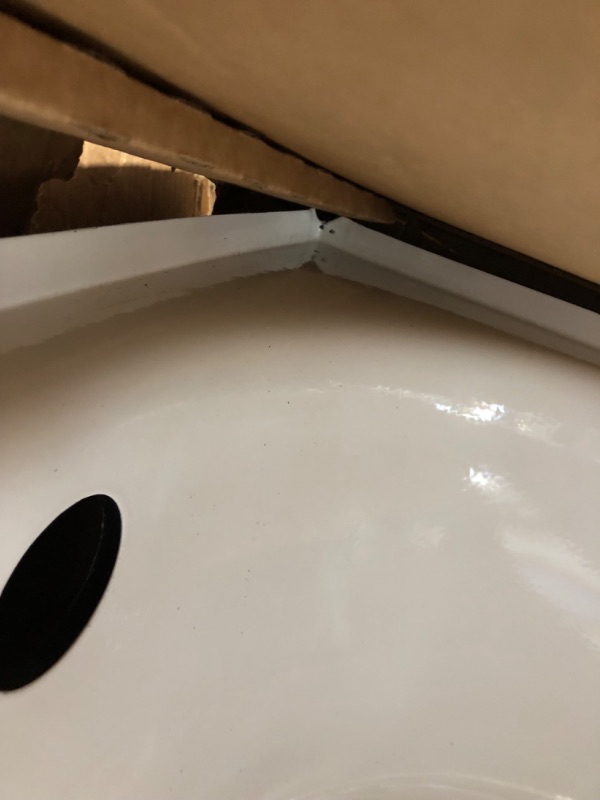 Photo 4 of [FOR PARTS/ READ NOTES]
Princeton 60 in. x 30 in. Soaking Bathtub with Left Hand Drain in White