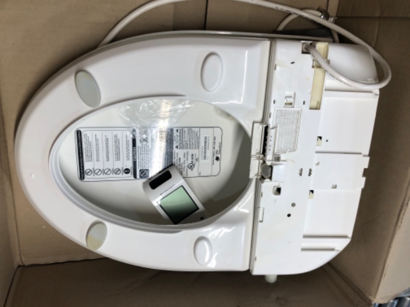 Photo 7 of ***HEAVILY USED - DIRTY - LIKELY MISSING PARTS - UNABLE TO VERIFY FUNCTIONALITY***
Bliss BB-2000 Electric Bidet Seat for Elongated Toilets in White